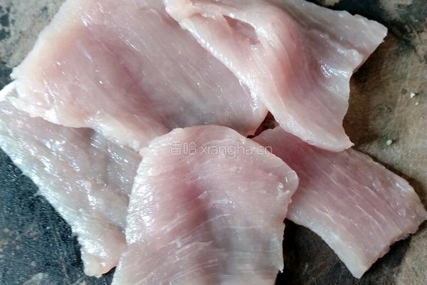煎猪肉的做法图解1