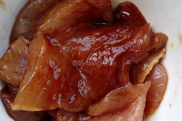 煎猪肉的做法图解2