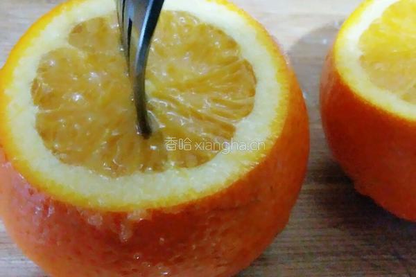 盐蒸橙子的做法图解5