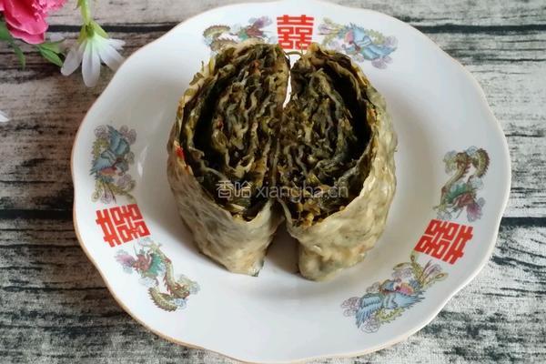 苜蓿菜卷卷的做法图解11