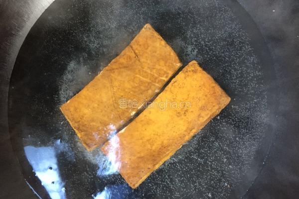 马兰拌香干的做法图解3