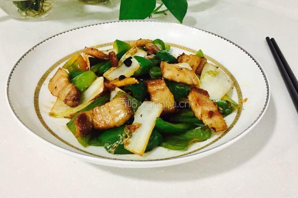 豆豉辣椒回锅肉的做法图解13