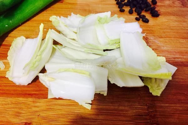 豆豉辣椒回锅肉的做法图解2
