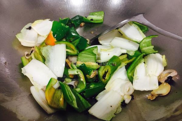 豆豉辣椒回锅肉的做法图解8