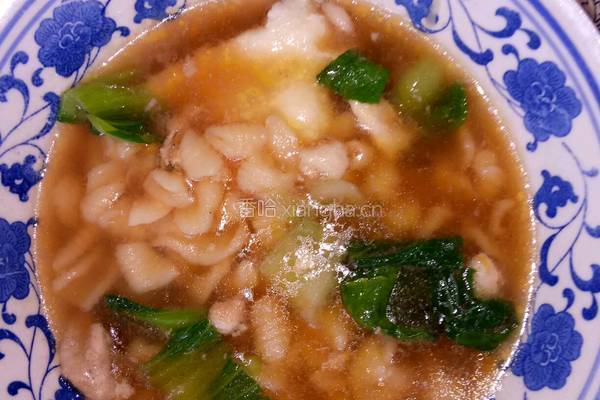 鸡蛋油麦菜面疙瘩的做法图解3