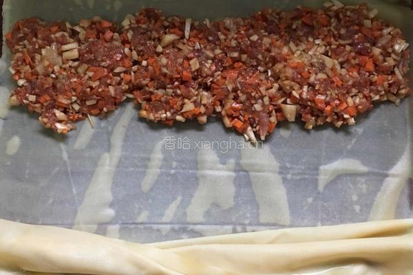 肉沫豆腐卷的做法图解5