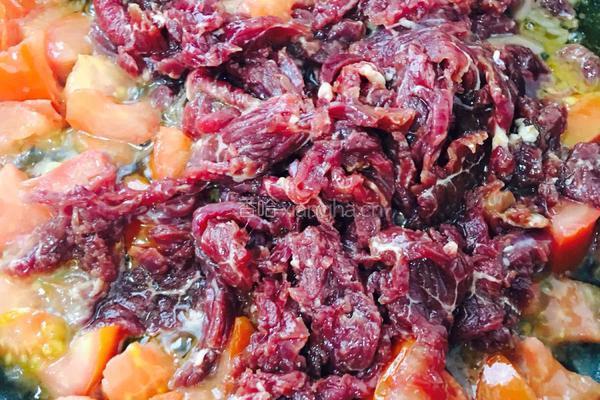 番茄牛肉氹仔粉的做法图解9