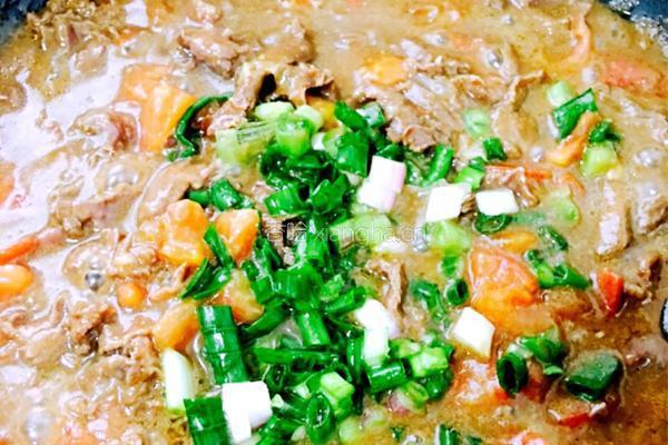番茄牛肉氹仔粉的做法图解12