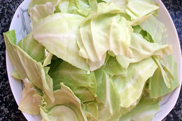 莲花菜炒粉条的做法图解1