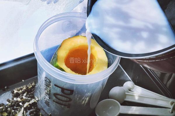 木瓜椰奶冻的做法图解12