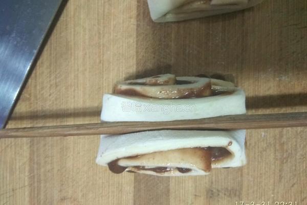 豆沙花卷的做法图解11