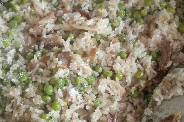 豌豆饭的做法图解10