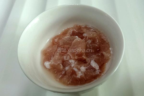 藕片炒肉的做法图解3