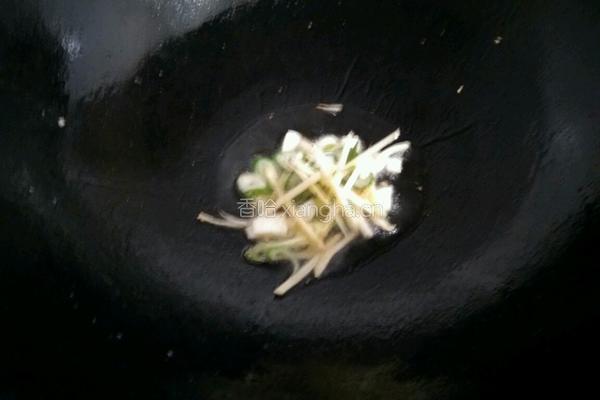 煎豆腐炒木耳白菜的做法图解6