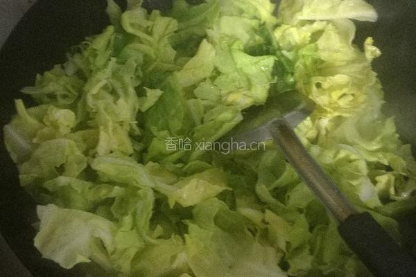 粉丝包菜的做法图解6