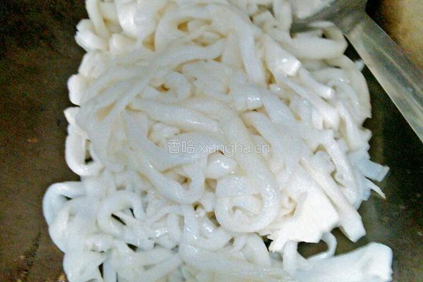 干炒肉河的做法图解4