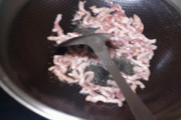 包菜肉丝炒面的做法图解5