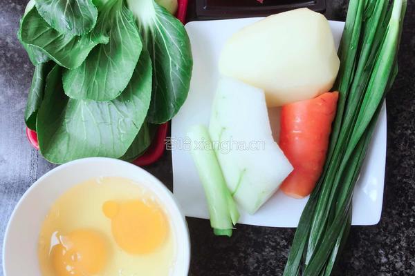 家常烩麻食的做法图解2