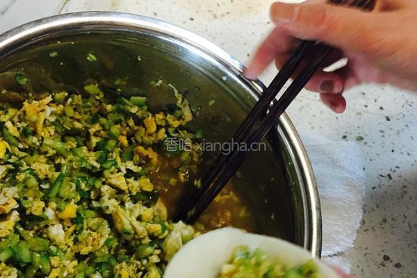 黄瓜鸡蛋饺的做法图解4