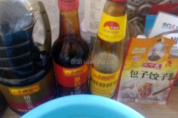 荠菜鸡蛋陷发面包子的做法图解6