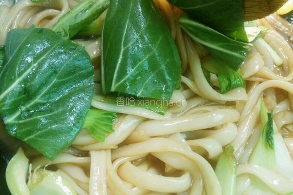 青菜炒河粉的做法图解7