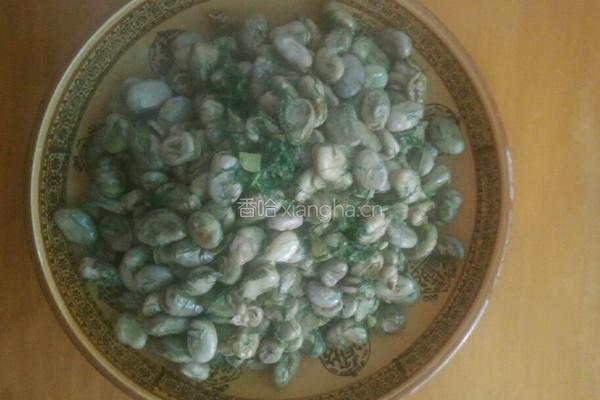 茴香炒胡豆的做法图解9