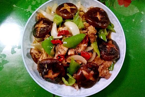 香菇圆葱烧肉片的做法图解9