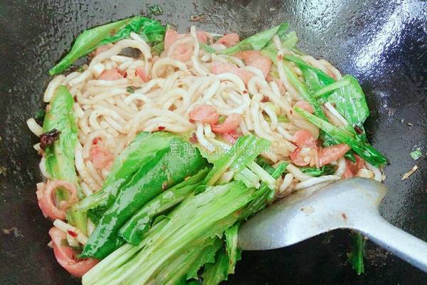 炒土豆粉的做法图解4