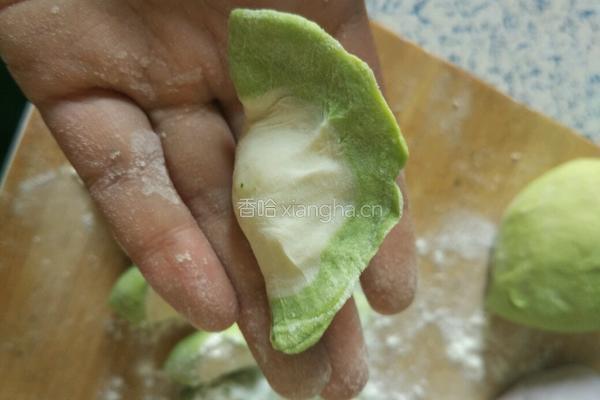 彩色荠菜饺子的做法图解33
