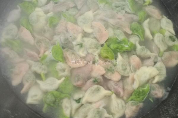 彩色荠菜饺子的做法图解35