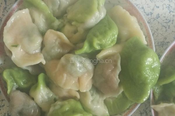 彩色荠菜饺子的做法图解38