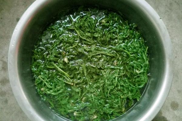 野生芥菜玉米团子的做法图解4