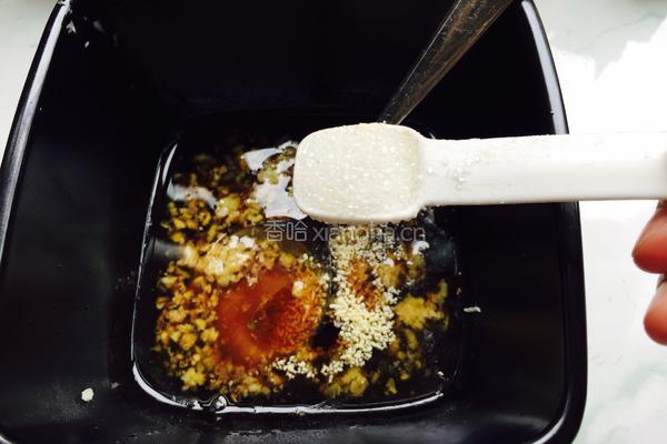 粉蒸清香白蒿的做法图解14