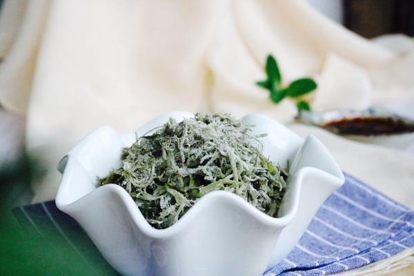 粉蒸清香白蒿的做法图解21