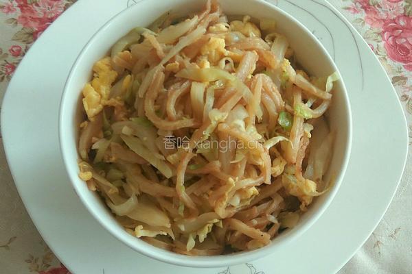 素炒饼的做法图解12