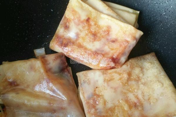 煎干豆腐的做法图解6