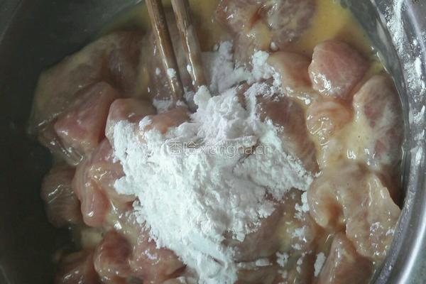 菠萝咕噜肉的做法图解6