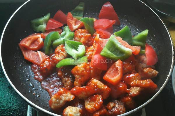 菠萝咕噜肉的做法图解15