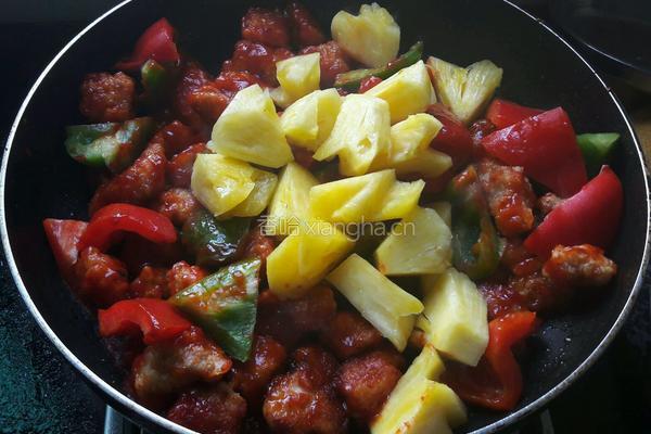 菠萝咕噜肉的做法图解16