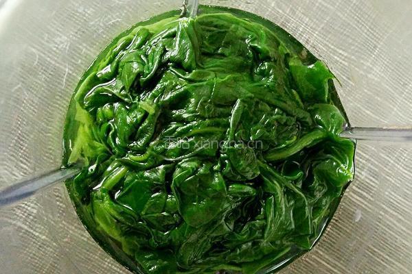 碧绿菠菜泥的做法图解3