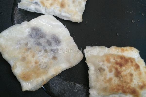 蜜豆煎饼的做法图解5