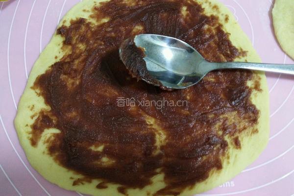 花型豆沙面包的做法图解10