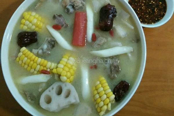 粗粮排骨老鸭汤