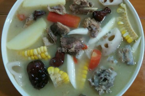 粗粮排骨老鸭汤的做法图解12