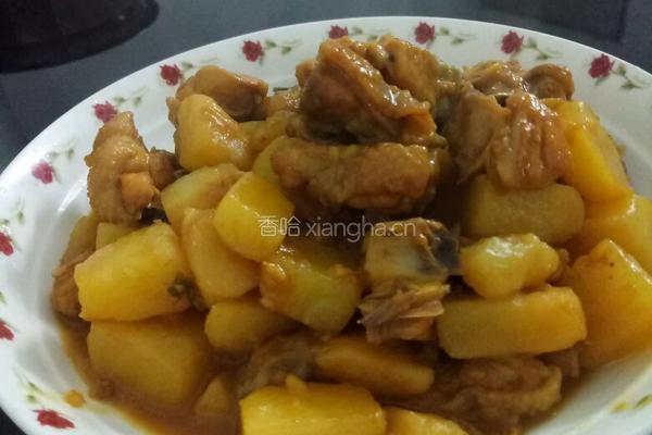 土豆焖鸡的做法图解10
