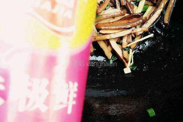 莴笋炒茶干的做法图解5