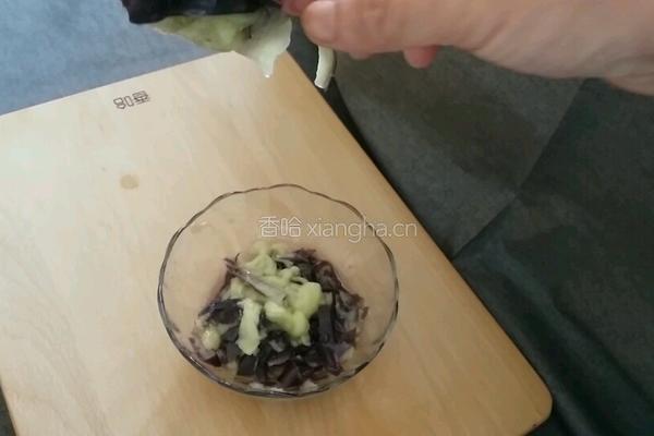 手撕茄子的做法图解4