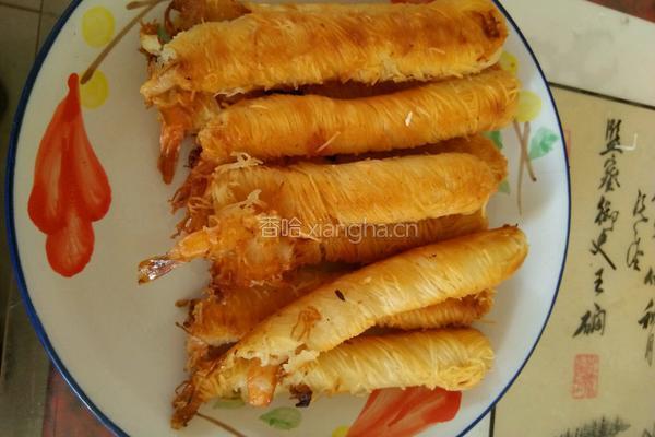 千丝万缕面线虾的做法图解3