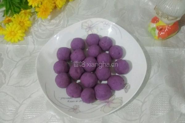 紫薯汤圆的做法图解5