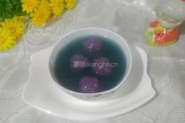 紫薯汤圆的做法图解6